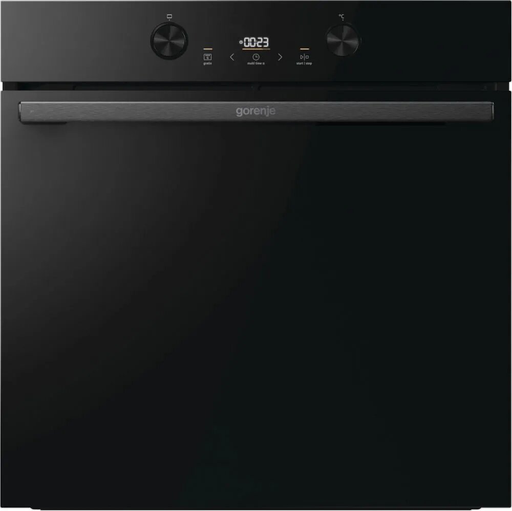 Электрический духовой шкаф Gorenje BOS6737E05DBG, черный, 9 режимов, 77 литров