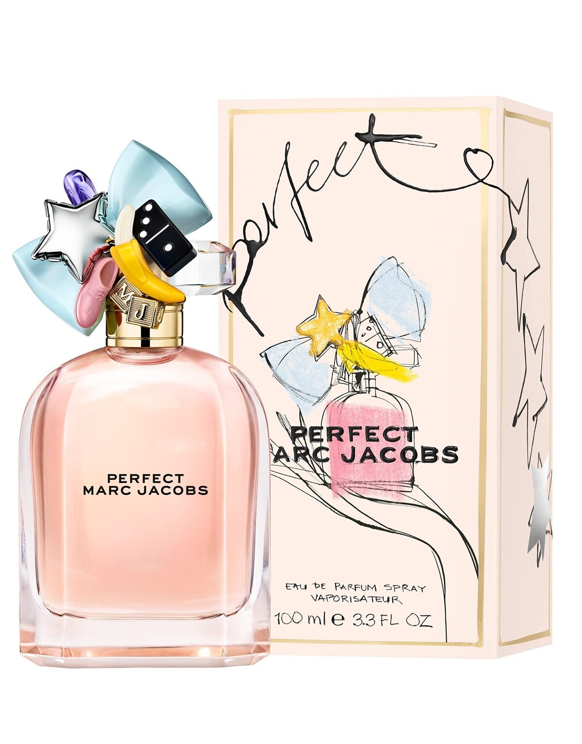 Парфюмерная вода MARC JACOBS Perfect, для женщин 100 мл. Древесно-фруктовый аромат