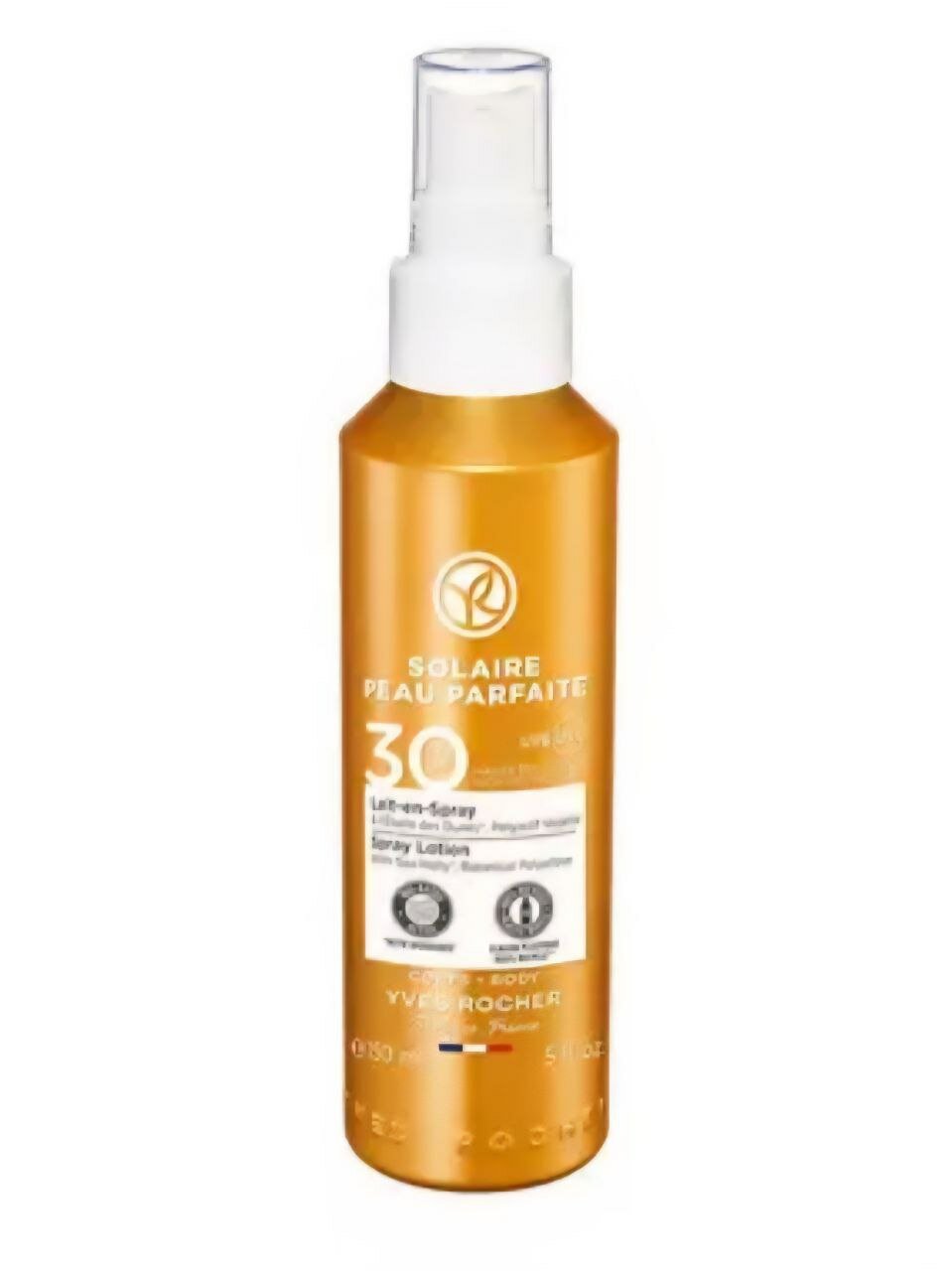 Yves Rocher / ив роше Солнцезащитное Молочко-Спрей для Тела SPF 30, 150 мл