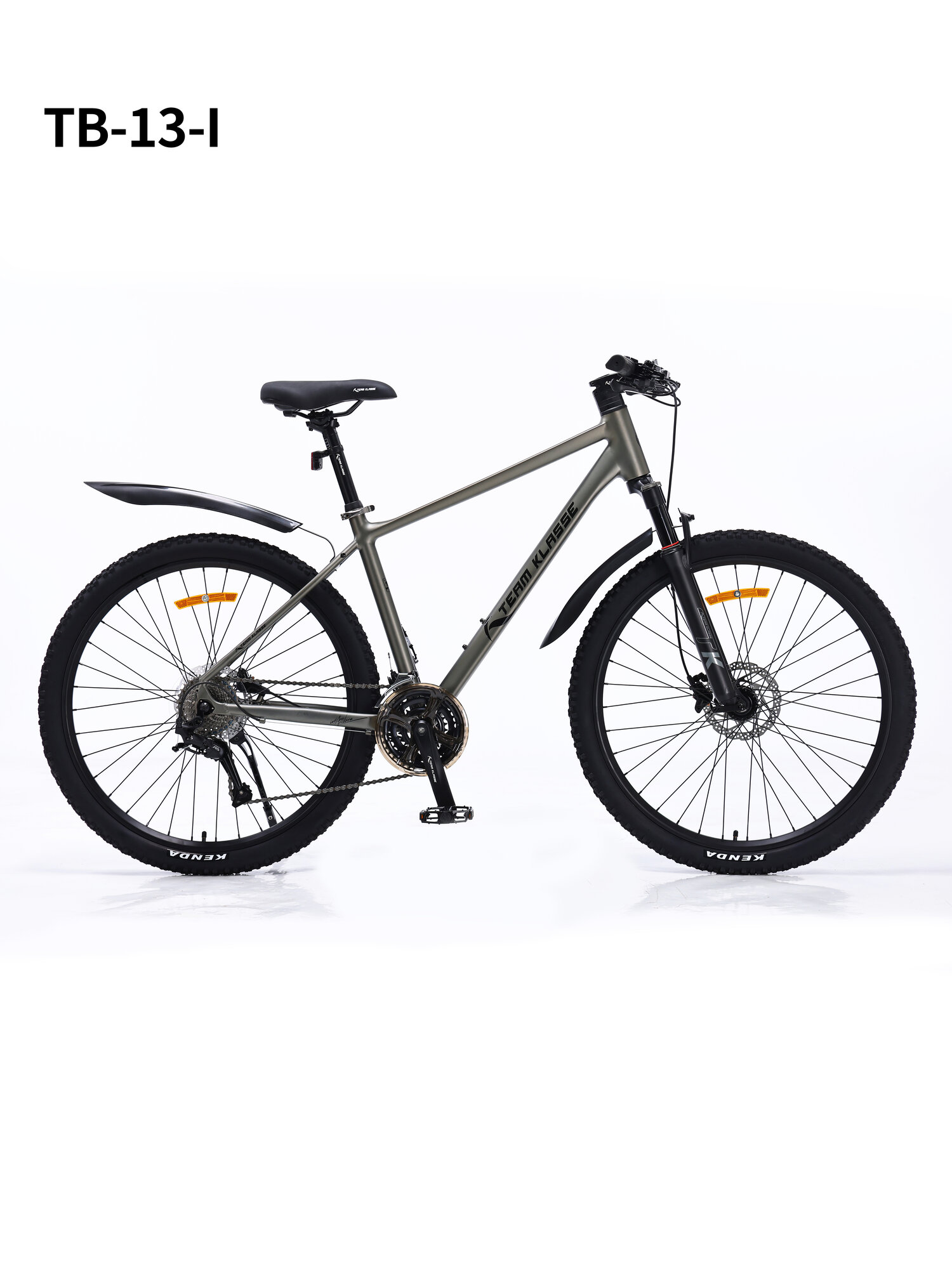 Велосипед Team Klasse TB-13-I, горный, 27 скоростей, 18", рама из алюминиевого сплава