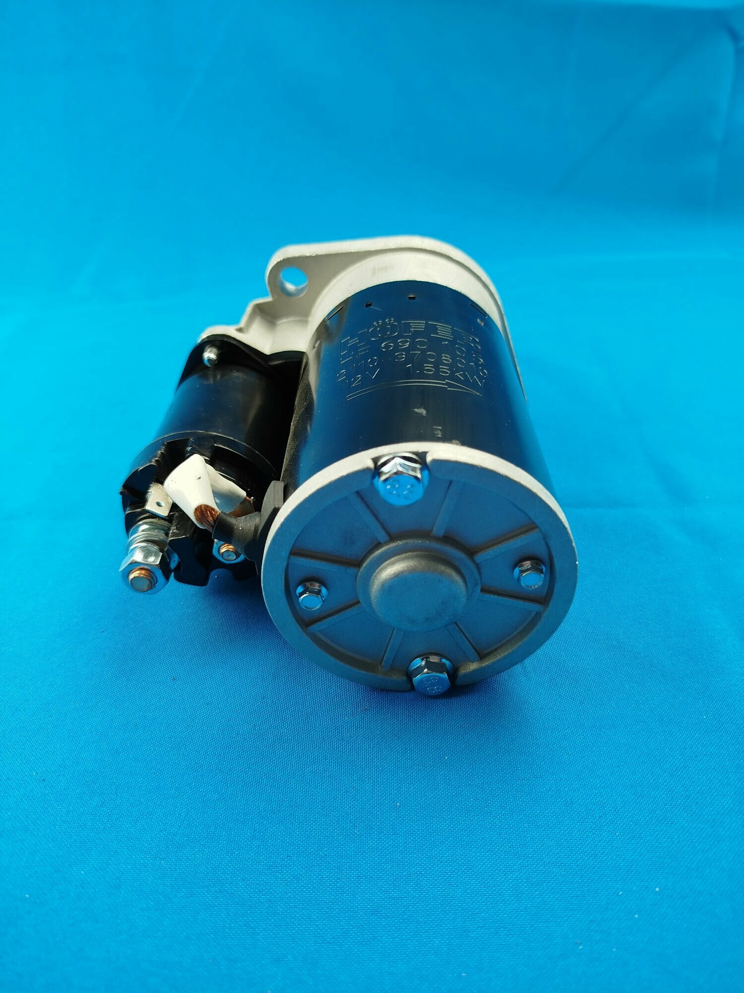 Стартер "HOFER" для автомобилей 2110-12, Приора с/о редукторный (1,55кВт) (5702.3708) — фото 1