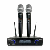 Беспроводной ручной микрофон 640-690 МГц для KTV, EU PLUG