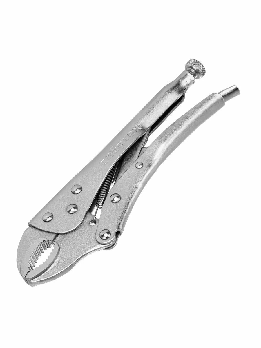 Фиксатор (зажим ручной) 220 мм полукруглый 18422