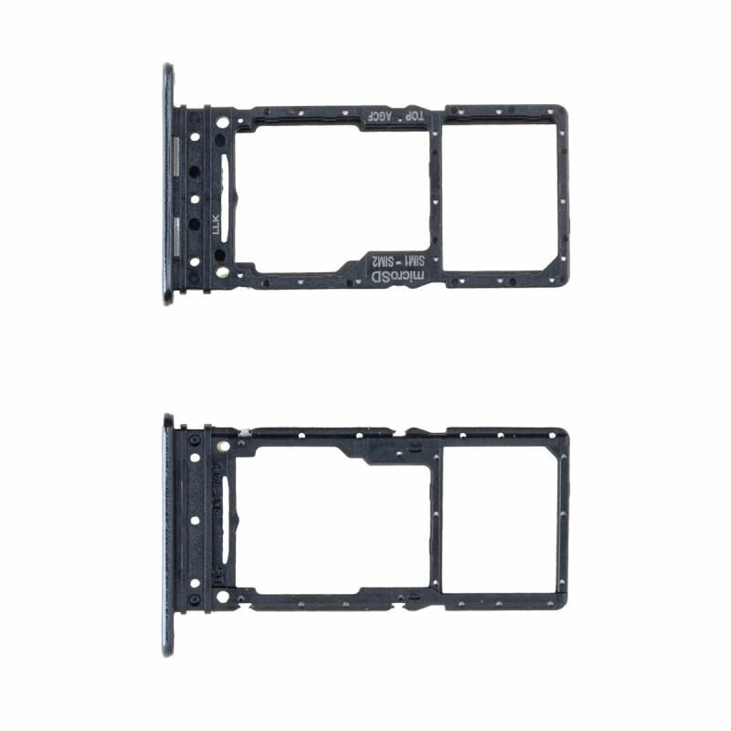 Лоток Sim-карты для Samsung SM-A736B (Galaxy A73 5G) и карты памяти <черный> — фото 1