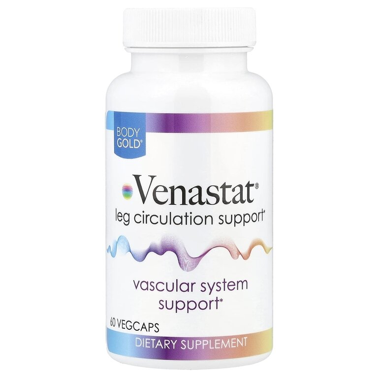 Картинки Препарат BodyGold "Venastat", для вен ног, в капсулах, 60 шт.