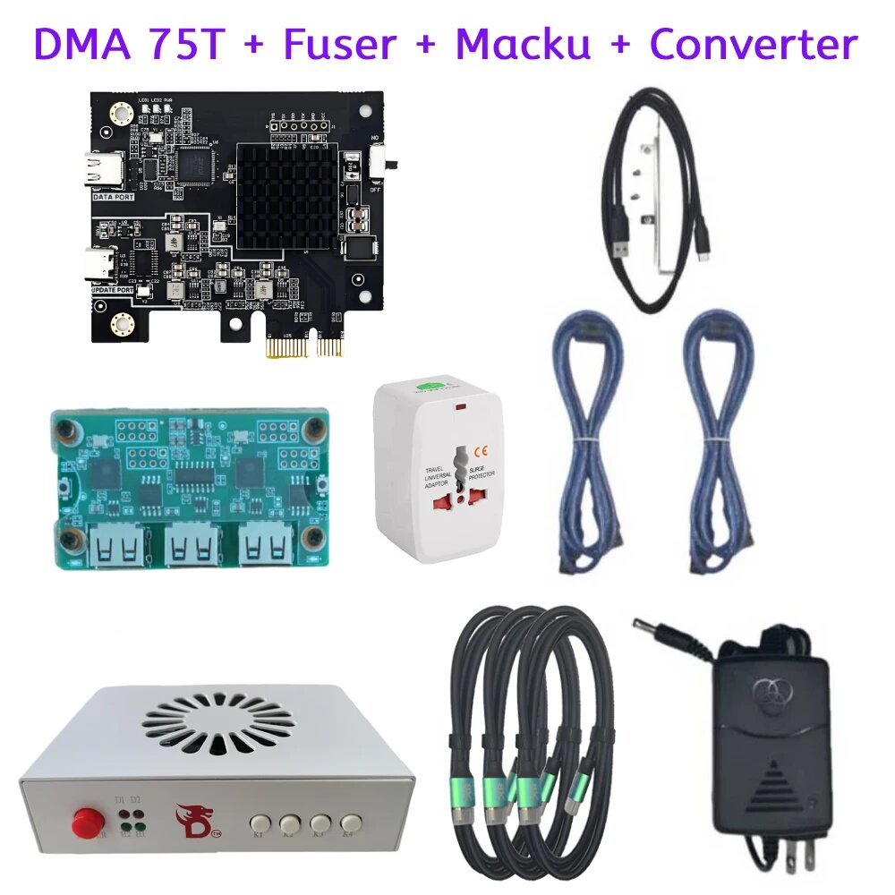Комплект DMA 75T — плата Dma Card 75t + устройство Fusion 6-го