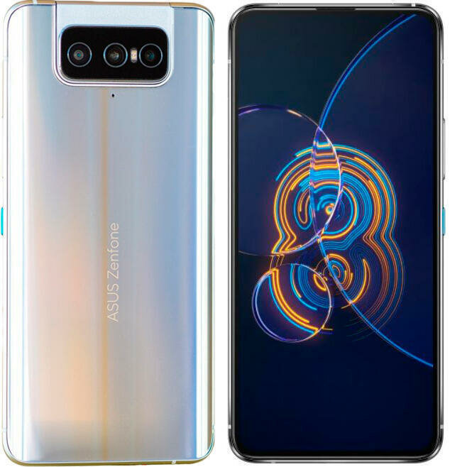 6,67" Смартфон ASUS Zenfone 8 Flip 8/256 ГБ (ZENFONE 8 FLIP) серебристый