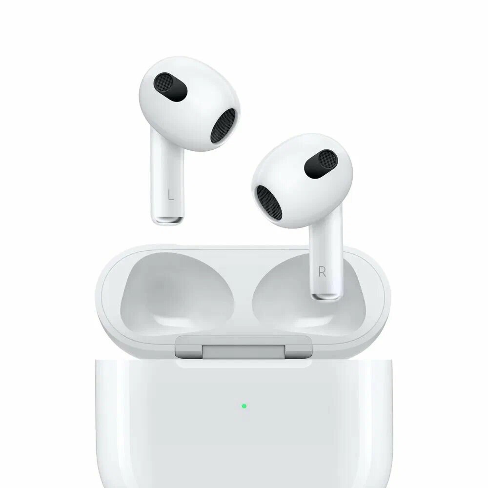 Беспроводные наушники Airpods Nillmax Mypods 3 с микрофоном и зарядным кейсом