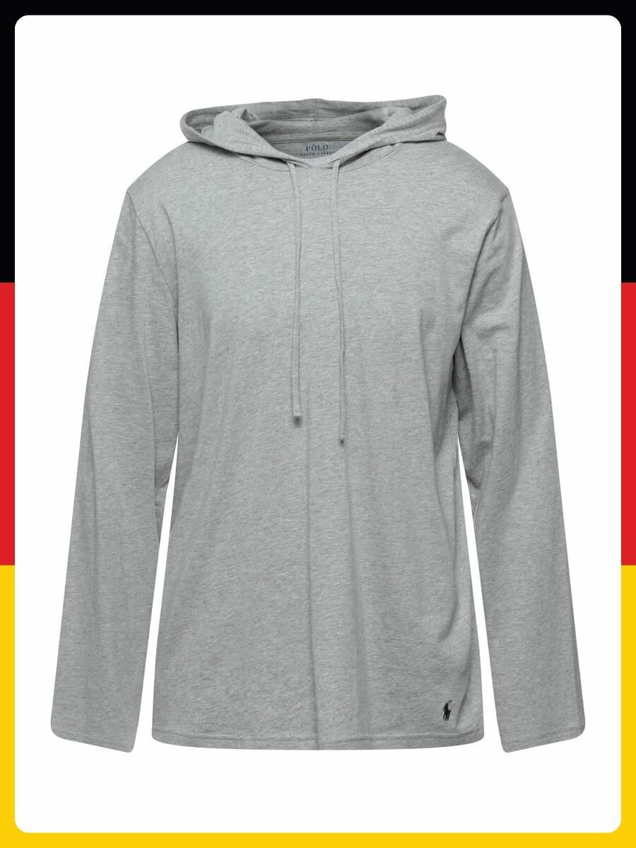 Худи спортивное Polo Ralph Lauren, размер L, , серый