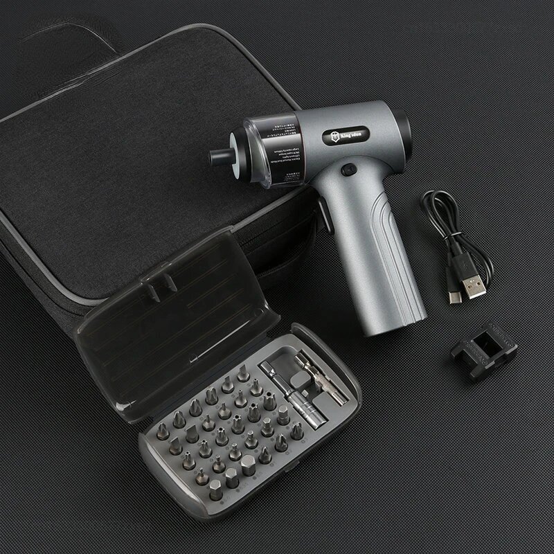 Изображение Беспроводной шуруповерт Xiaomi Youpin 35 в 1, Черный