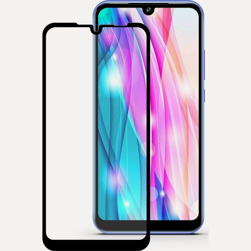 Изображение товара Защитное стекло для Xiaomi Redmi Note 8 Pro (Ксиоми Редми Нот 8 Про), 9D, с черной рамкой