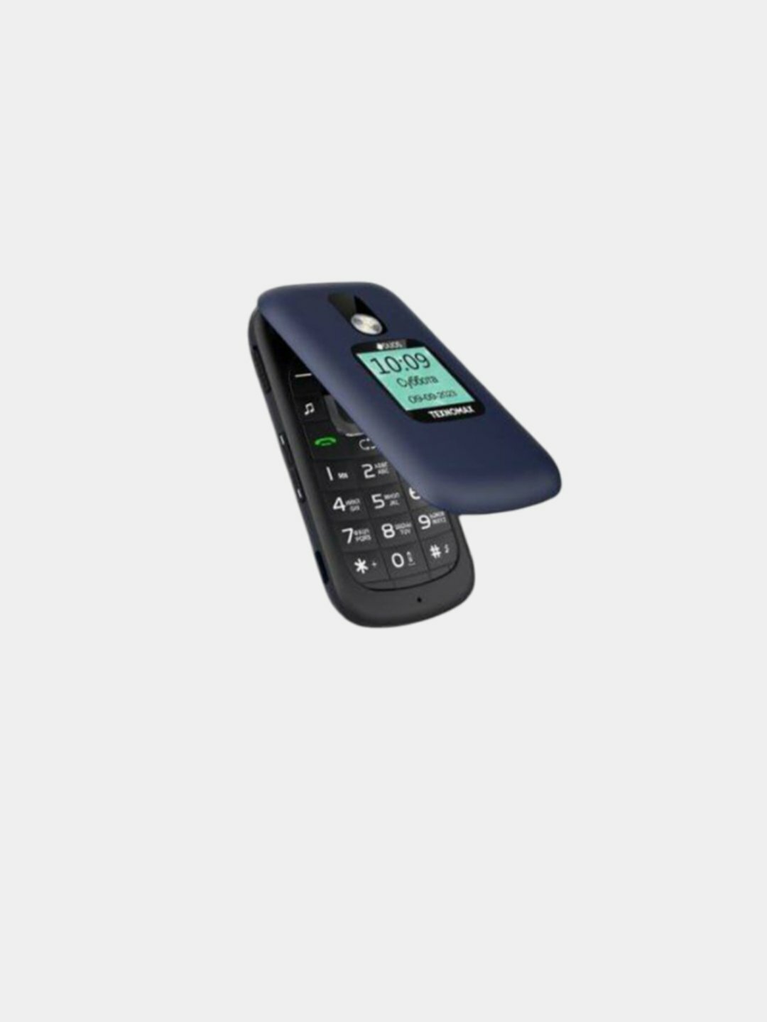 Кнопочный телефон Texnomax Gusto Duos, 1 SIM, синий, официальная гарантия 1 год — фото 1