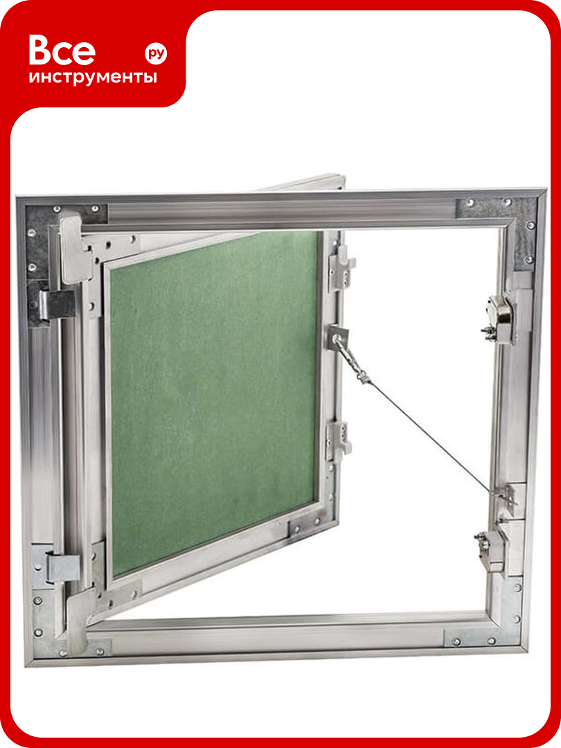 Люк под покраску  Ультиматум съемный стандарт   400х400 мм  REVIZOR УМС 4040