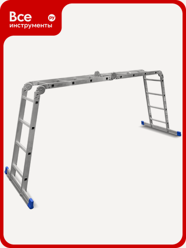 Изображение товара Алюминиевая лестница-трансформер LadderBel 4 секции по 4 ступени LT444PROF
