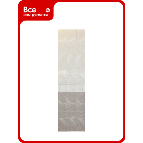 Панель ПВХ КронаПласт Unique флэш 1 шт. УТ-00092184