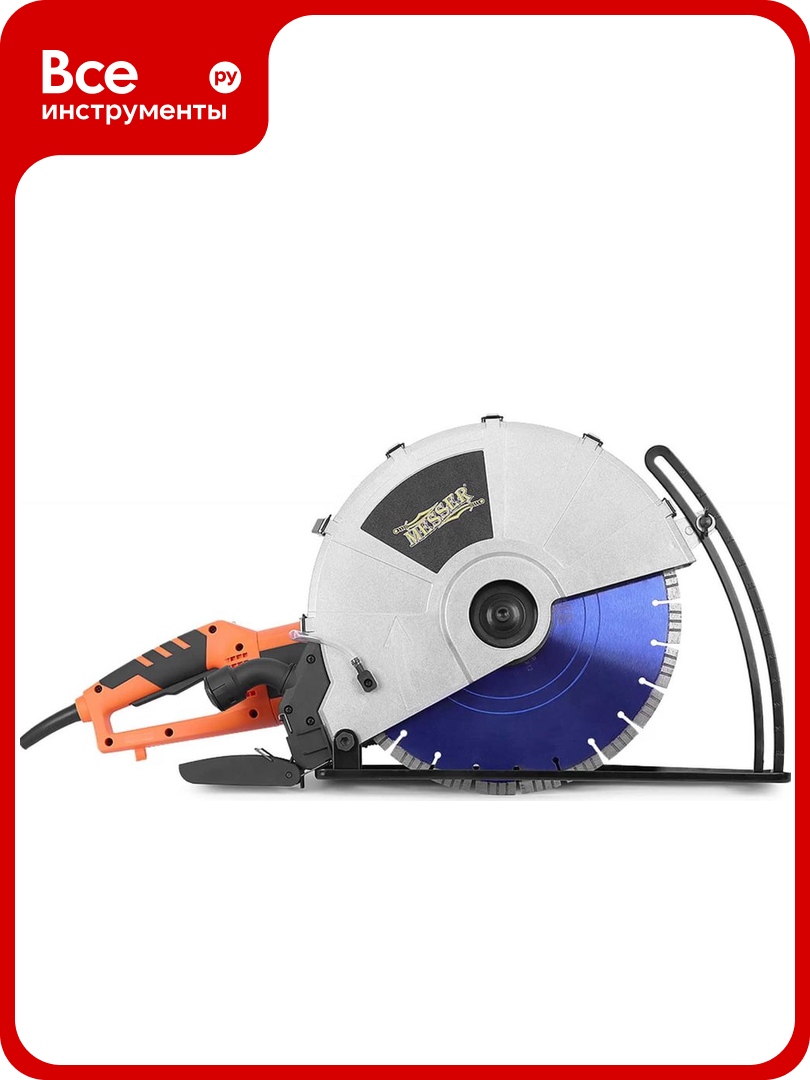 Электрический бетонорез MESSER КХ355D 26 кВт 4500 об/мин макс диск 355 мм 10-40-215