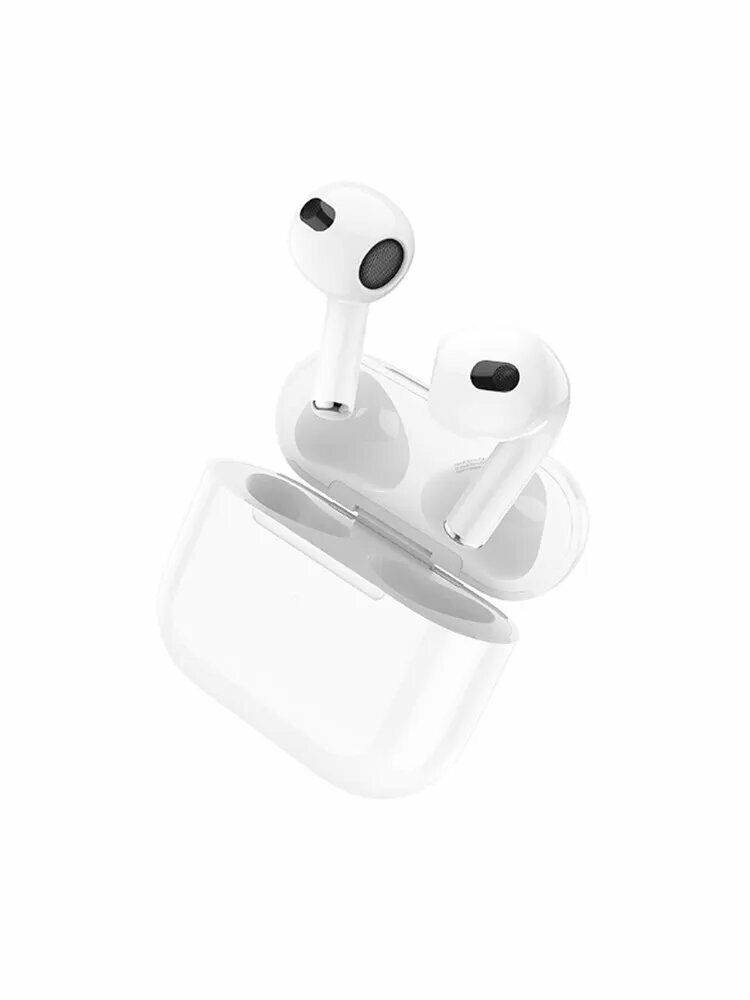 Наушники беспроводные TWS Hoco EW76, белые, Bluetooth 5.2, голосовые функции, 390 мАч