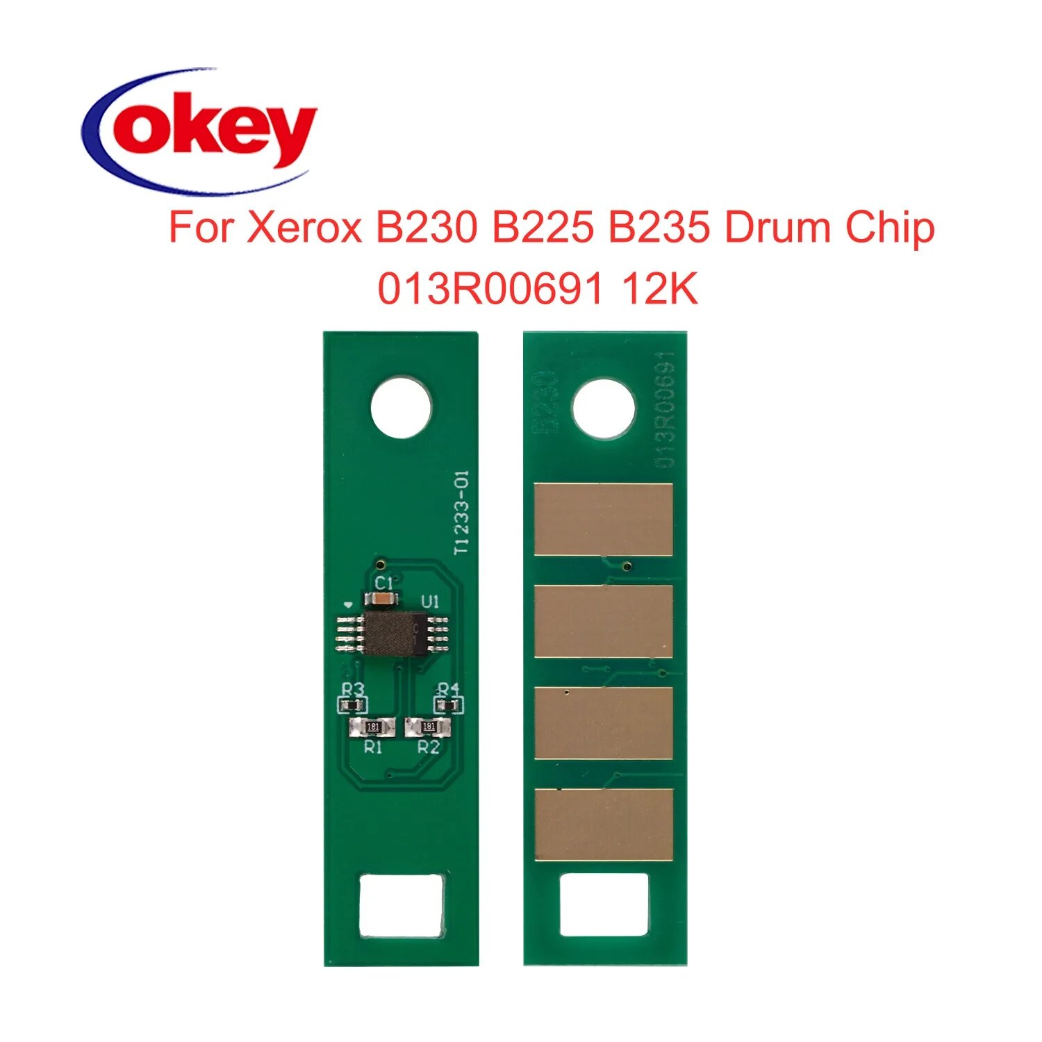 Чип тонер-картриджа Cokey для Xerox B230/B225/B235, 013R00691 12K Drum