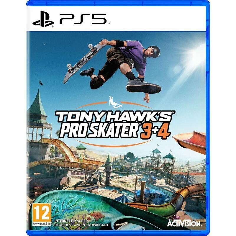 Игра Tony Hawk's Pro Skater 3+4 (английская версия) для PS5