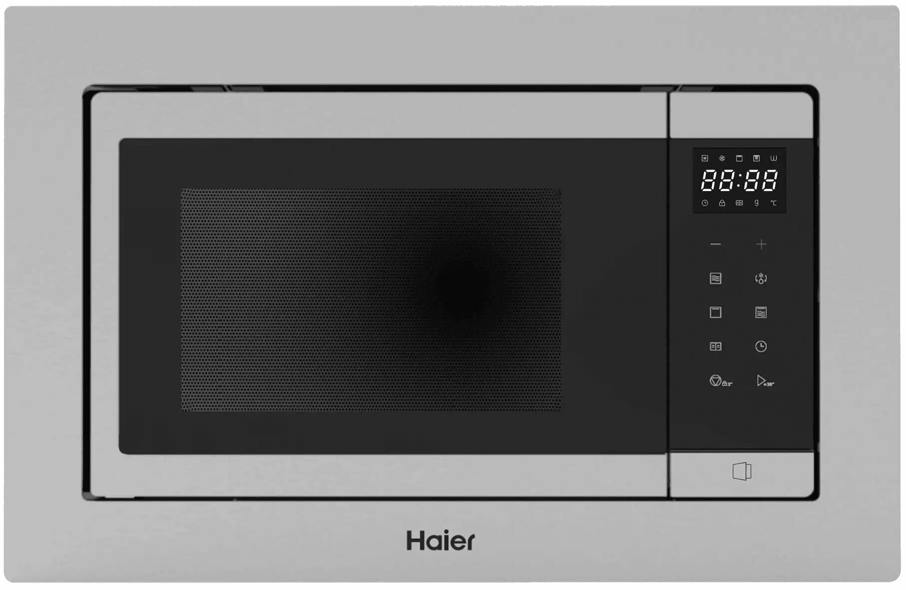 Встраиваемая микроволновая печь Haier HMX-BTG259LX, 25 литров, цвет нержавеющая сталь