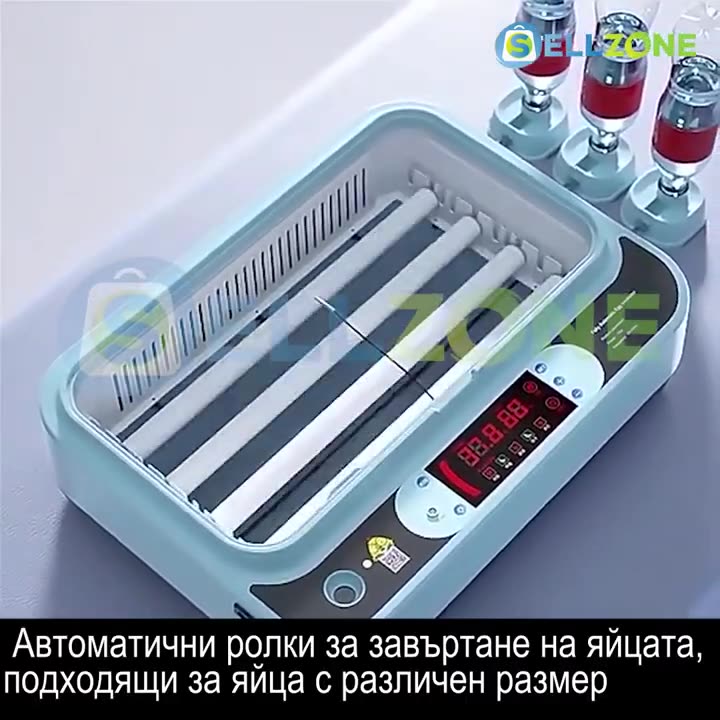 Умный инкубатор для яиц 36, автоматический, с переворотом, контроль температуры — фото 1