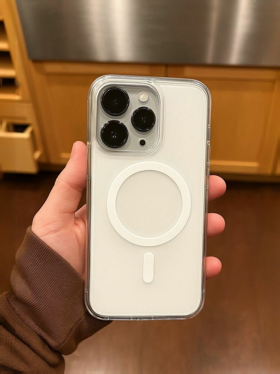 Чехол Yamcase, силиконовый, ударопрочный, для iPhone 16 Pro Max