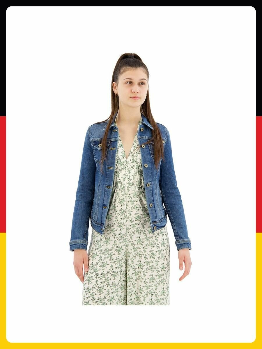 Куртка джинсовая Pepe Jeans Базовая коллекция, размер .S, голубой