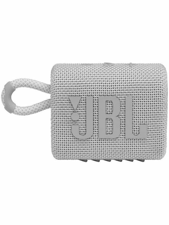 Акустика портативная JBL Go 3, белый