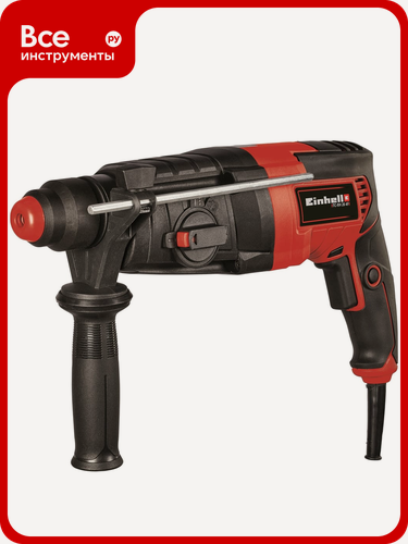 Изображение товара Перфоратор Einhell TC-RH 800 4F 4257980, мощность 800 Вт, максимальный диаметр сверления 26 мм, 3 режима работы и плавны