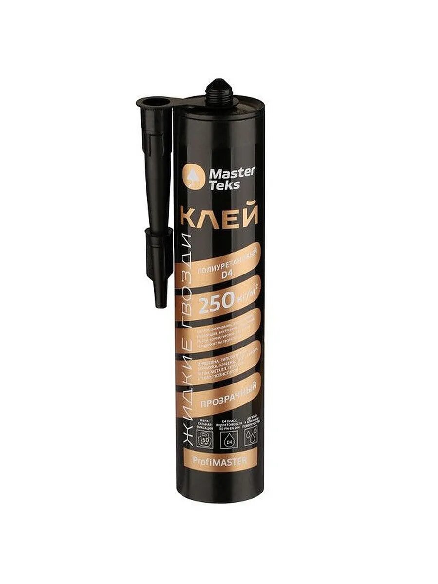 Клей полиуретановый D4 MasterTeks PM 250 кг/м2 380г прозрачн