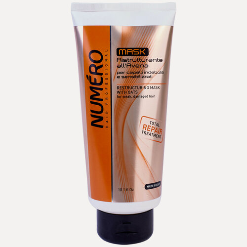 Изображение товара Brelil Крем-маска с вытяжкой из овса Numero Oat Mask, 300 мл