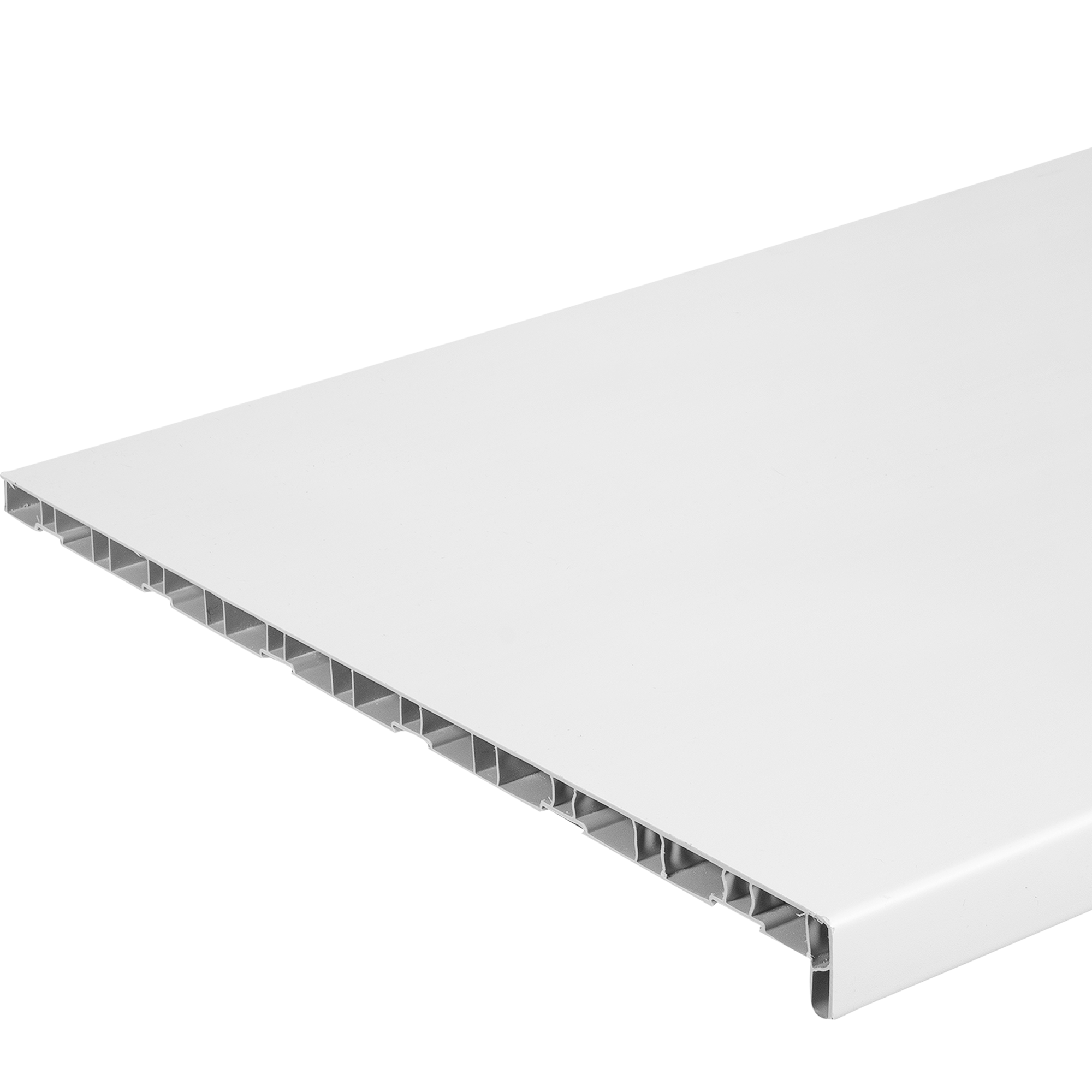 Подоконник ПВХ 3000x600 мм цвет белый