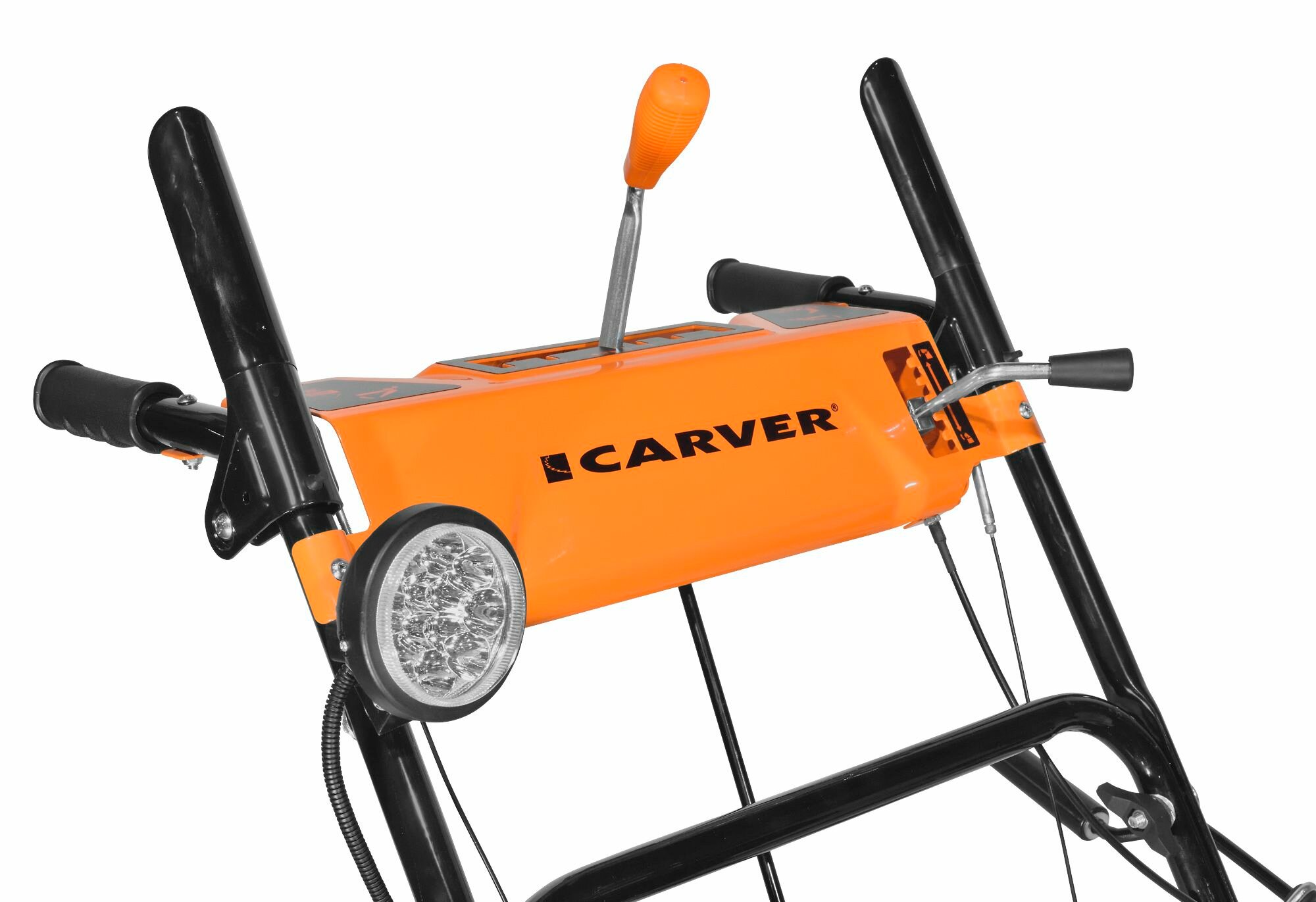 Снегоуборщик бензиновый Carver STG 7061WEL 61 см 7 л.с - фото №7