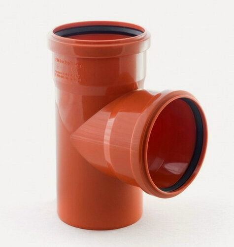 Изображение товара Тройник RTP KZ 8284829, полипропилен, для наружной канализации, 160 мм