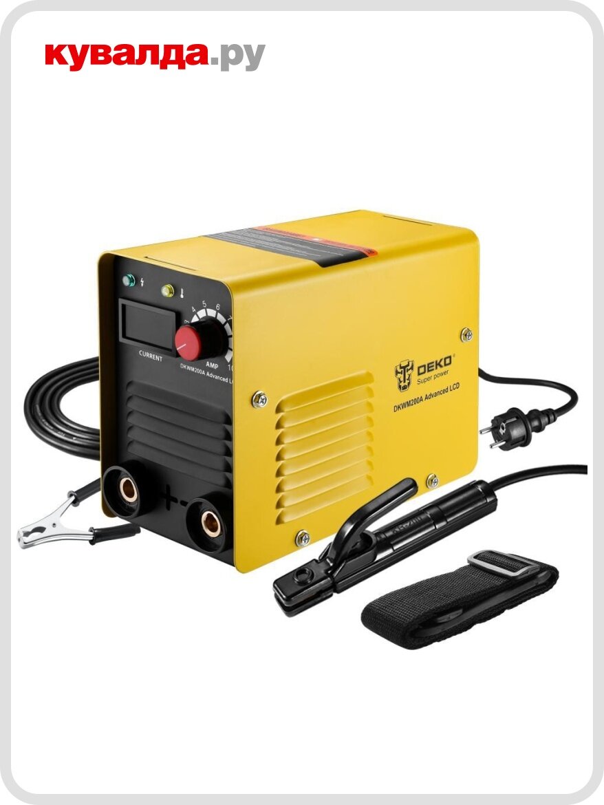 Сварочный инвертор DEKO DKWM200A LCD Advanced