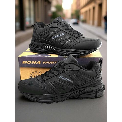 фото Кроссовки bona dmx edge adventure, полнота 6 (ru)/ на среднюю стопу, размер 46, черный