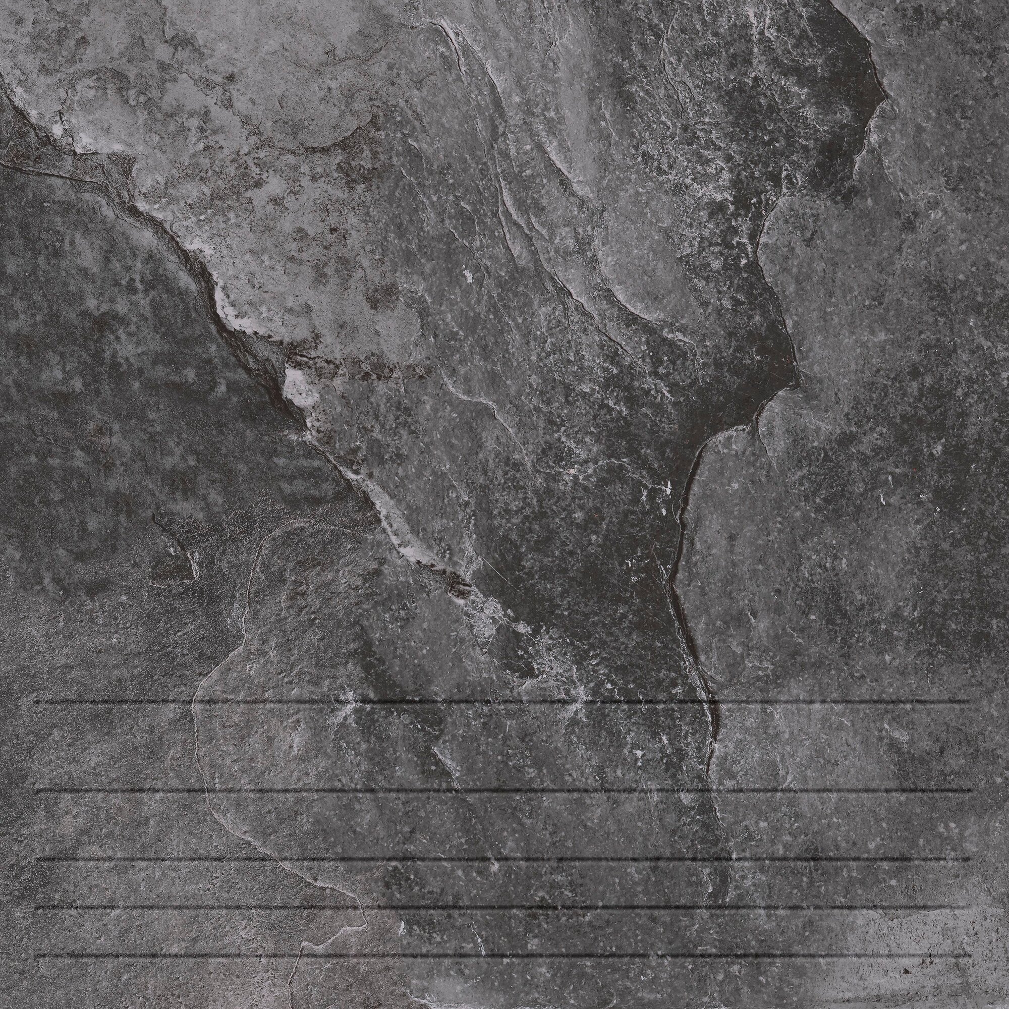 Высокопрочная клинкерная плитка 298Х298 Касл Рок 5 графит151м2 ступень