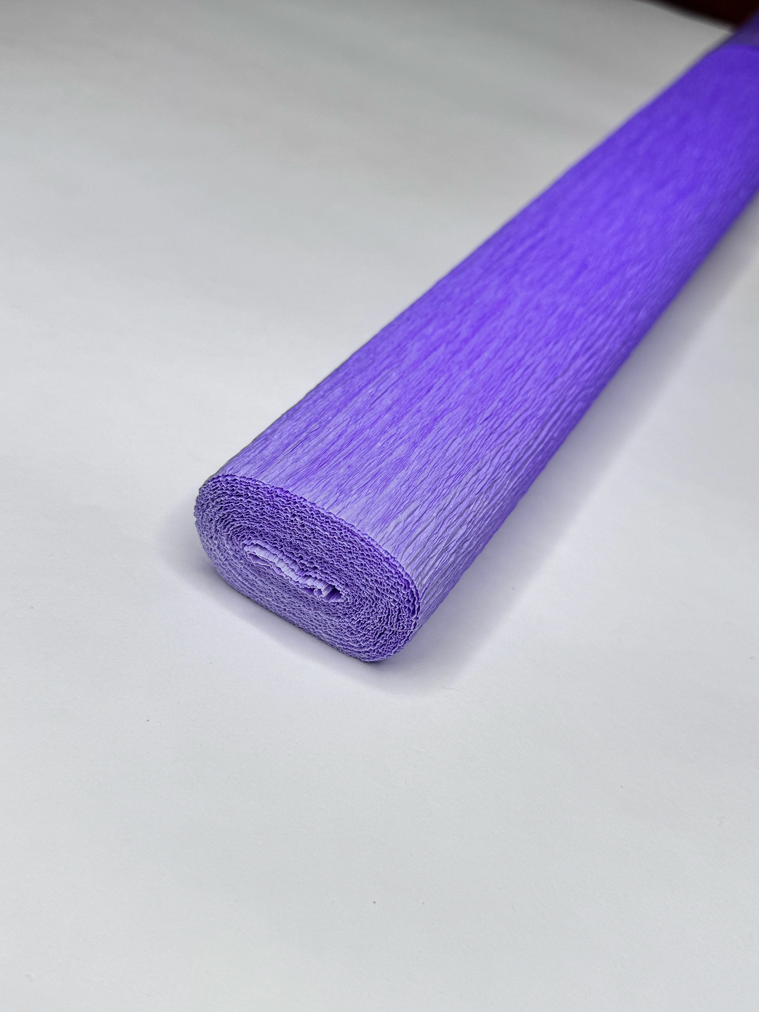 Гофрированная бумага, сиреневая креповая бумага для декора, творчества и упаковки