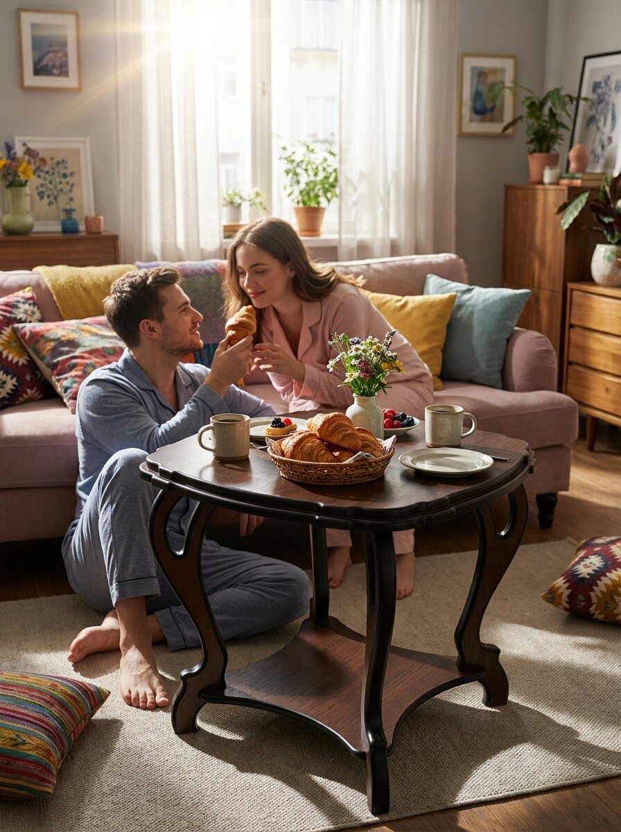 Стол журнальный Кофейный П орех Л — фото 1