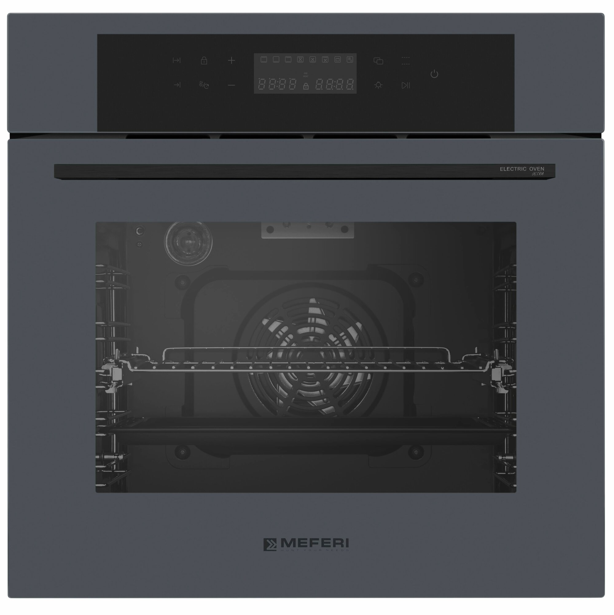 Комплект встраиваемой техники MEFERI 60см серый MS60GR21 — фото 1