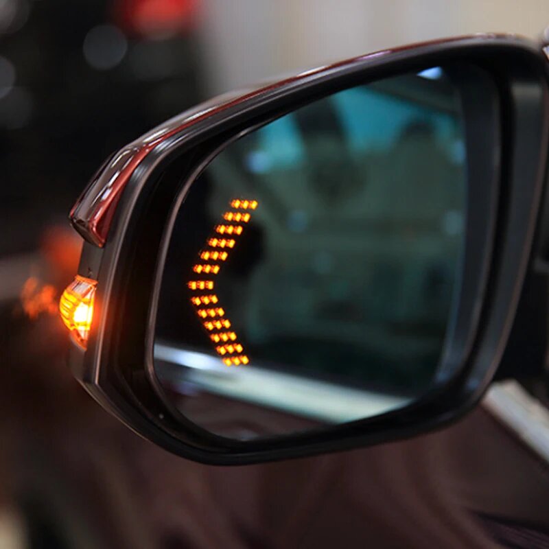 Светильник заднего вида автомобильное светодиодное, 2 шт, YELLOW