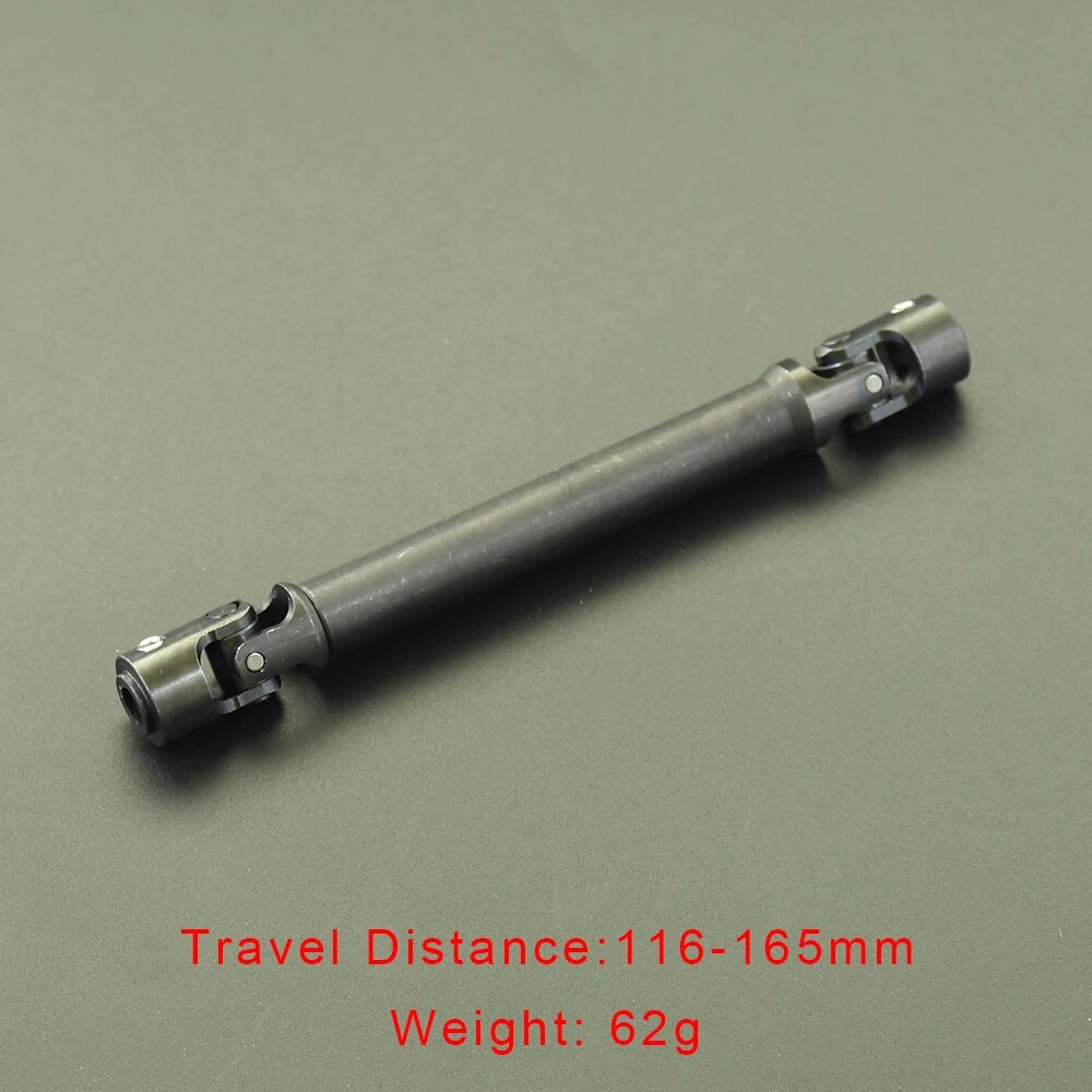 Шарнирная передача MALOM RC из стали для RC авто 1/10, 116mm-165mm