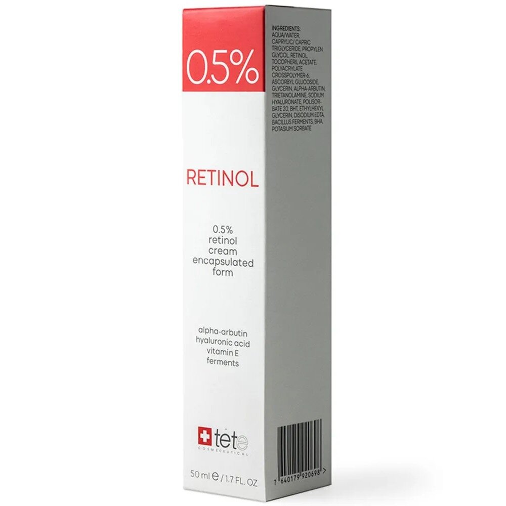 Крем с ретинолом активный 05 50 мл Retinol Cream 05 Tete Cosmeceutical