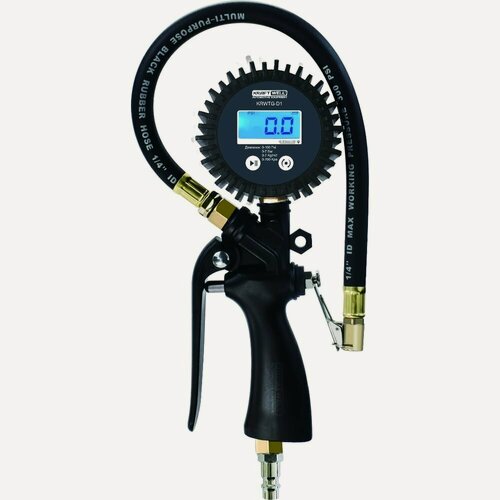 Изображение товара Пистолет для подкачки шин KraftWell с цифровым манометром KRWTG-D1