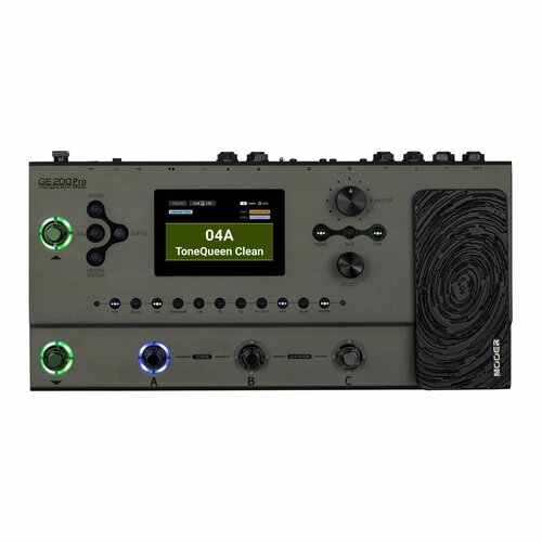 Mooer GE200 Pro гитарный процессор эффектов с педалью экспрессии 43356₽