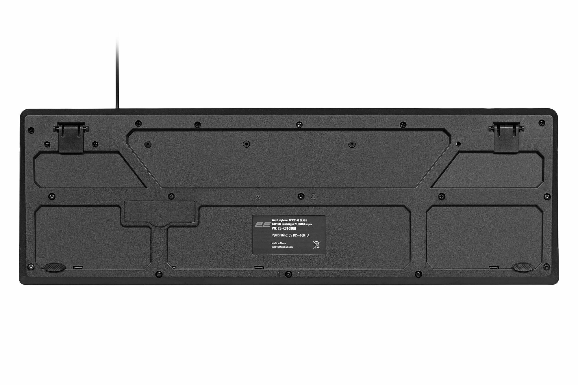 Комплект проводной клавиатура+мышь 2E MK401 USB Black — фото 1