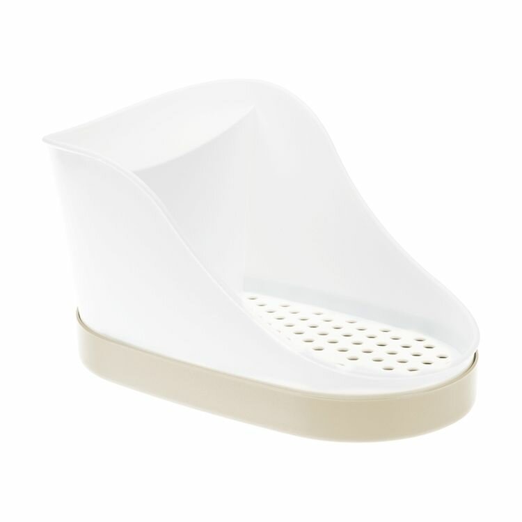 Подставка для моющих средств М-пластика 185х125х105 см пластик цвет белый и латте