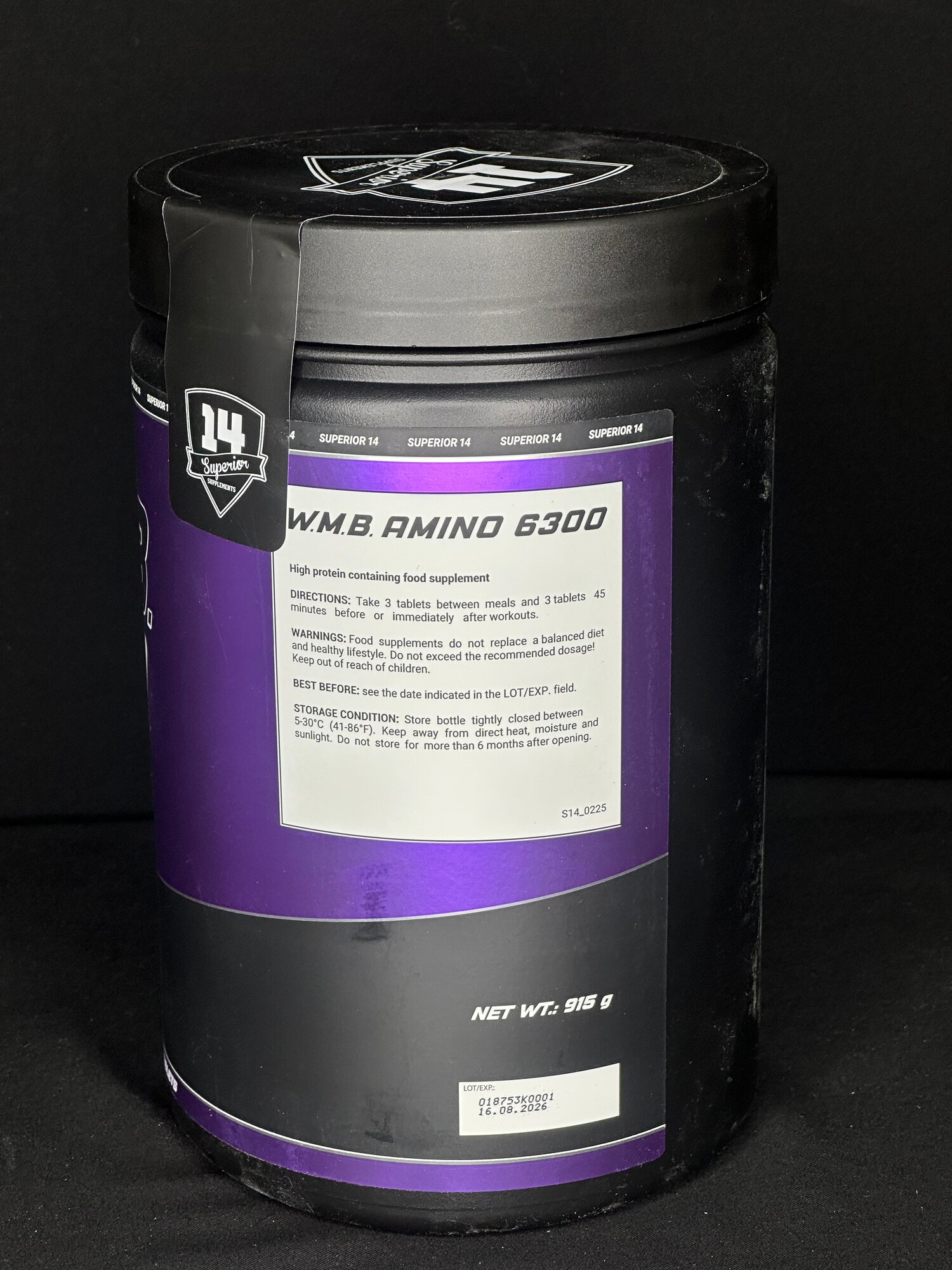 Аминокислотный комплекс Superior Amino 6300, 1071г, 500 порций, в таблетках — фото 1