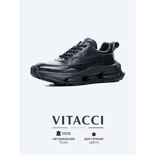фото Кроссовки vitacci, размер 40, черный