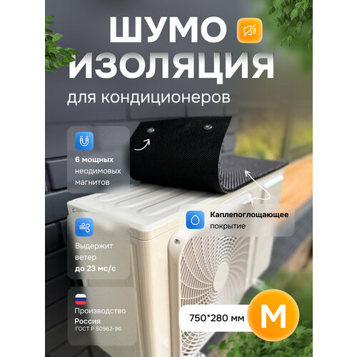фото Шумоизоляция для кондиционера m 750*280 акваневод-42